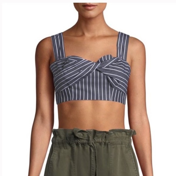 Current/Elliott Jac Bralette Crop Top (12) - Picture 1 of 5